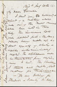 Letter from James Miller M'Kim, Phil[adelphi]a, [Pa.], to William Lloyd Garrison, July 10th [1863]
