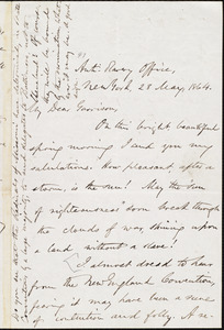 Letter from Oliver Johnson, New York, [N.Y.], to William Lloyd Garrison, 28 May, 1864