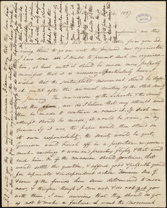 Letter from Amos Augustus Phelps, Boston, to William Smyth, Oct 24. 1837