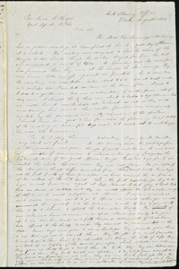 Letter from Benjamin C. Bacon, Boston, to Amos Augustus Phelps, August 5. 1834