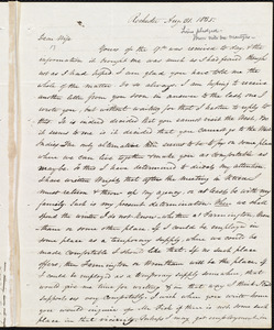Letter from Amos Augustus Phelps, Rochester (N.Y.), to Charlotte Phelps, Aug. 31. 1835