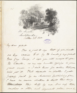 Letter from Harriet Martineau, Ambleside, [England], to William Lloyd Garrison, October 23d 1850
