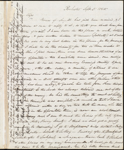 Letter from Amos Augustus Phelps, Rochester (N.Y.), to Charlotte Phelps, Sept. 5. 1835