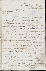 Letter from John Murray, Bowling Bay, to William Lloyd Garrison, 30th Oct[ober] 1846