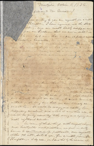 Letter from Orson S. Murray, Montpelier, [Vt.], to William Lloyd Garrison, October 11. 1834