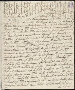 Letter from Elizabeth Pease Nichol, Darlington, [England], to William Lloyd Garrison, Feb[ruary] 2 1841