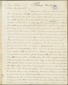 Letter from Edward Needles, Philad[elphi]a. [Pa.], to William Lloyd Garrison, [March] 22. 1842