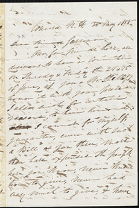 Letter from Parker Pillsbury, Concord, N.H., to William Lloyd Garrison, 30 May 1858