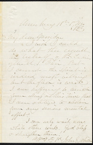 Letter from John Greenleaf Whitter, Amesbury, [Mass.], to William Lloyd Garrison, 18 [January] 1863