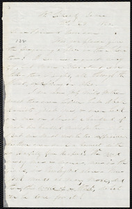 Letter from Parker Pillsbury, W[est] Liberty, Iowa, to William Lloyd Garrison, Oct[ober] 24 1860