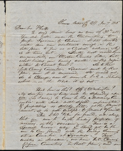 Letter from William Goodell, Honeoye, to Amos Augustus Phelps, Jan 7. 1846