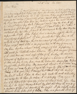 Letter from John McCurdy Strong Perry, New Haven, to Amos Augustus Phelps, Feb 19th 1831