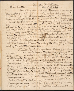 Letter from Alanson St. Clair, Taunton, to Amos Augustus Phelps, Feb 20th 1839