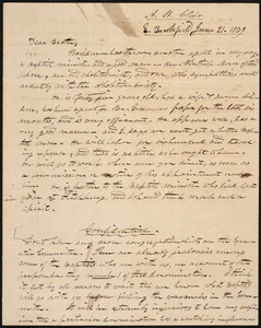 Letter from Alanson St. Clair, E. Brookfield, to Amos Augustus Phelps, June 21. 1839