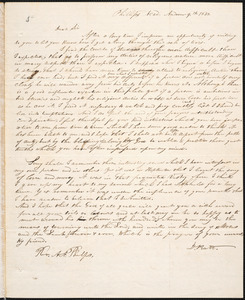 Letter from David Pratt, Andover, to Amos Augustus Phelps, [April] 9th. 1832