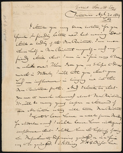 Letter from Gerrit Smith, Peterboro, to Amos Augustus Phelps, Apl.20 1839