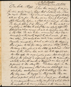 Letter from Henry Brewster Stanton, Providence, to Amos Augustus Phelps, Decr. 18. 1835