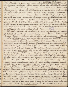 Letter from Nathaniel Crosby, Newburyport, to Amos Augustus Phelps, Nov. 2 1837
