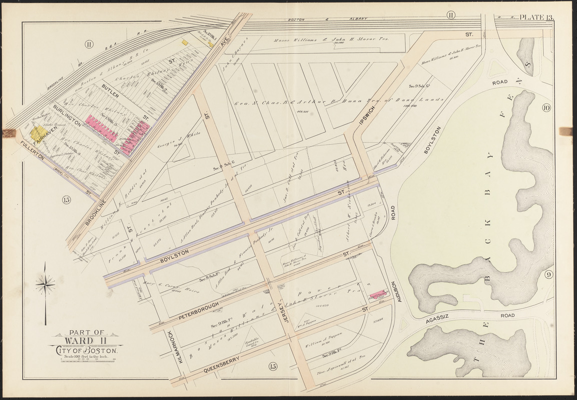 Atlas of the city of Boston, Roxbury