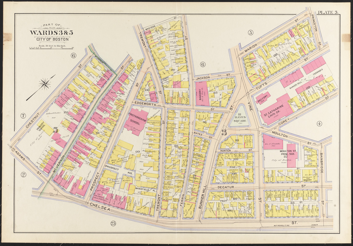 Atlas of the city of Boston, Charlestown