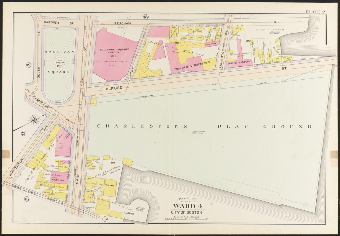 Atlas of the city of Boston, Charlestown