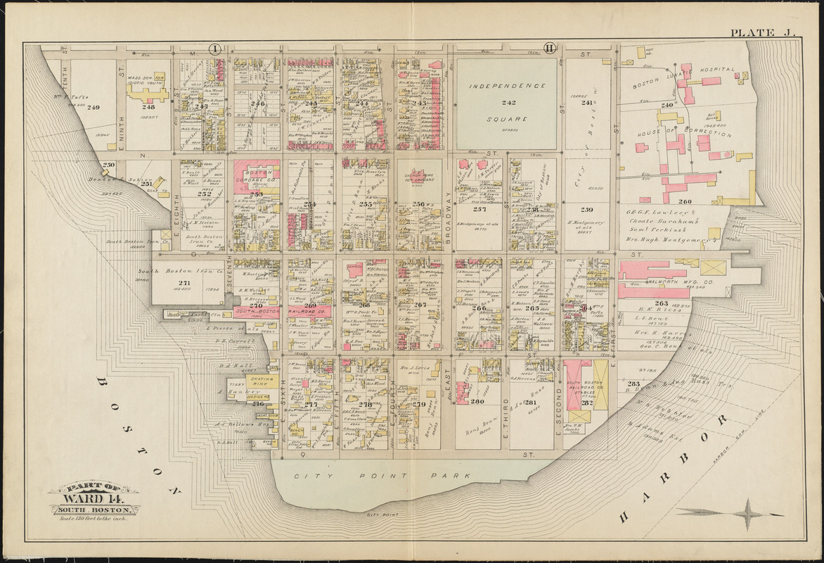 Atlas of the city of Boston : South & East Boston
