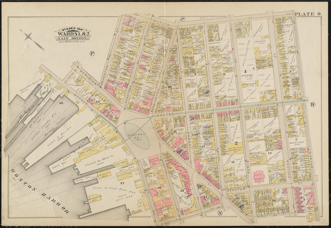 Atlas of the city of Boston : South & East Boston