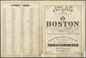 Atlas of the city of Boston : Charlestown, Mass. : volume ten