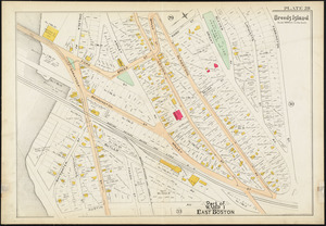 Atlas of the city of Boston : East Boston, Mass.