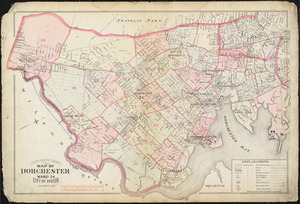 Outline & index map of Dorchester, ward 24, city of Boston