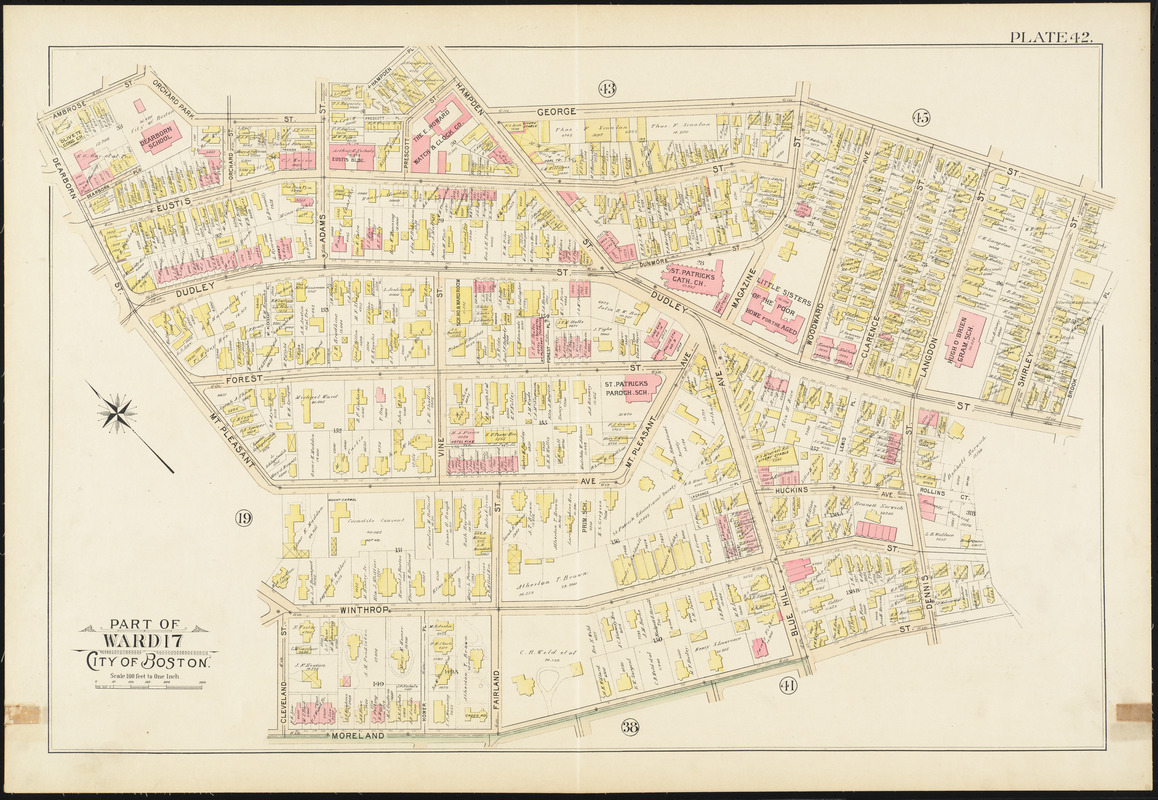 Atlas of the city of Boston, Boston proper and Roxbury - Norman B ...