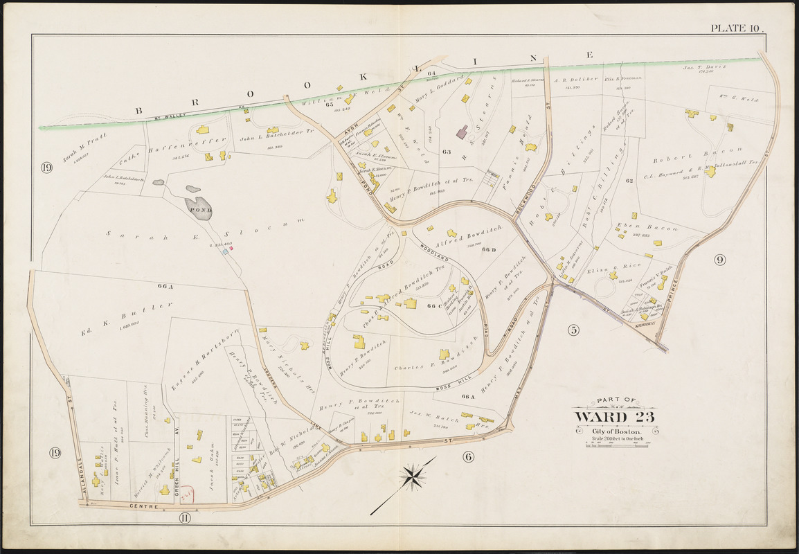 Atlas of the city of Boston, West Roxbury