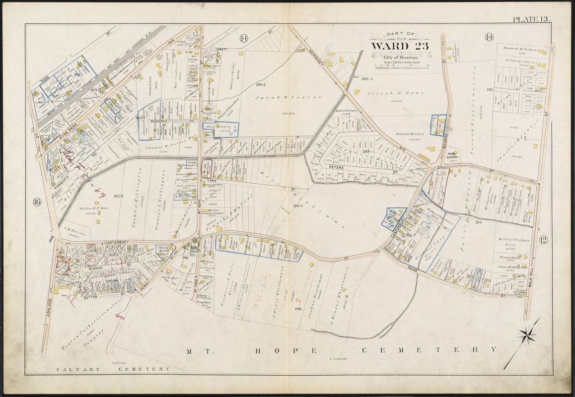 Atlas of the city of Boston, West Roxbury