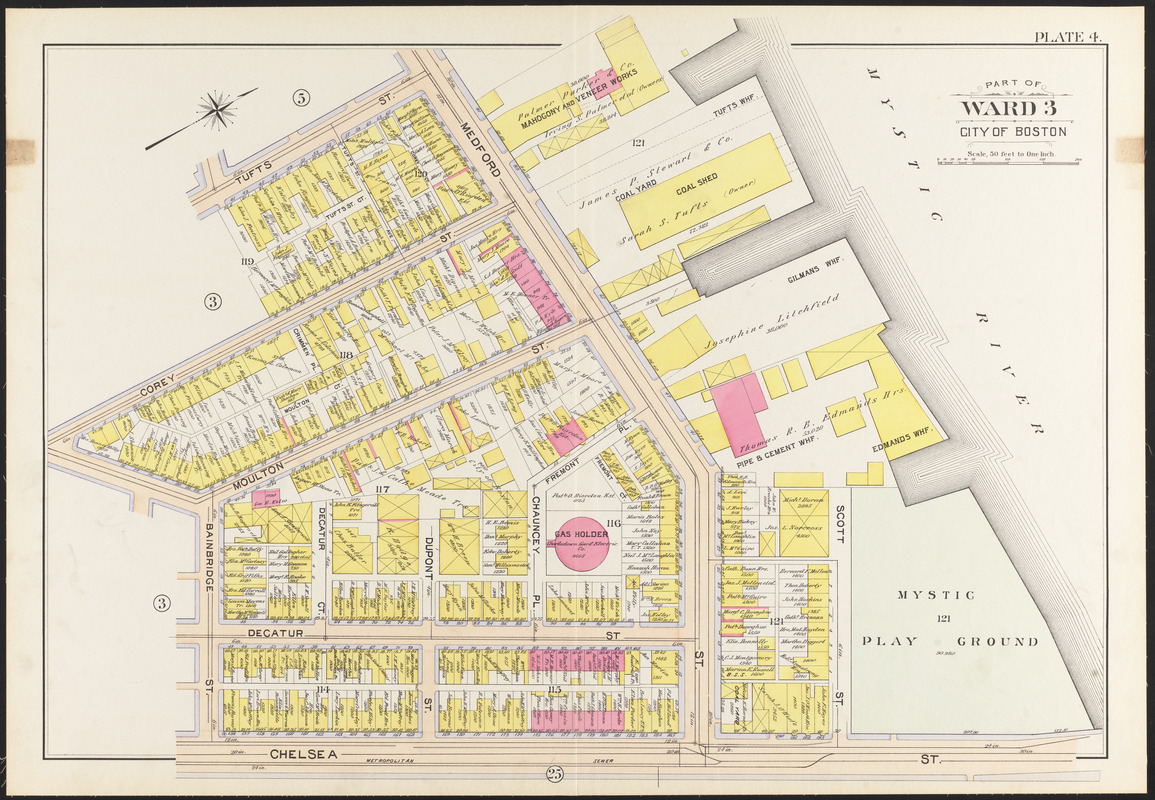 Atlas of the city of Boston, Charlestown