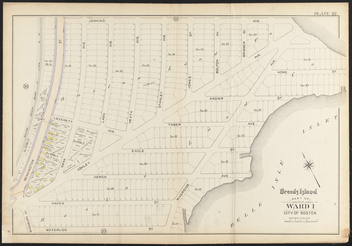 Atlas of the city of Boston East - Image Access 800 