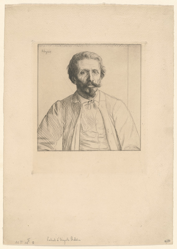 Portrait d'Auguste Delâtre