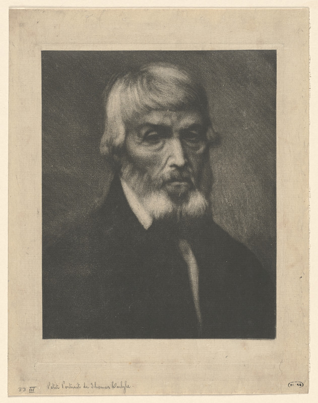 Petit portrait de Thomas Carlyle