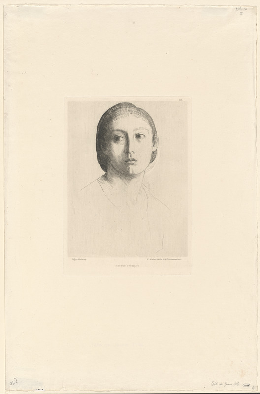 Tête de jeune fille