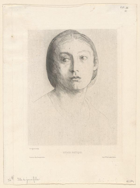 Tête de jeune fille