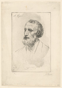 Portrait de Jules Dalou (1st plate)