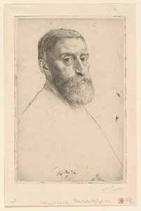 Portrait de Sir E. J. Poynter, P.R.A.