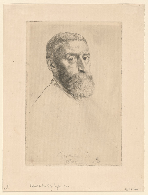 Portrait de Sir E. J. Poynter, P.R.A.