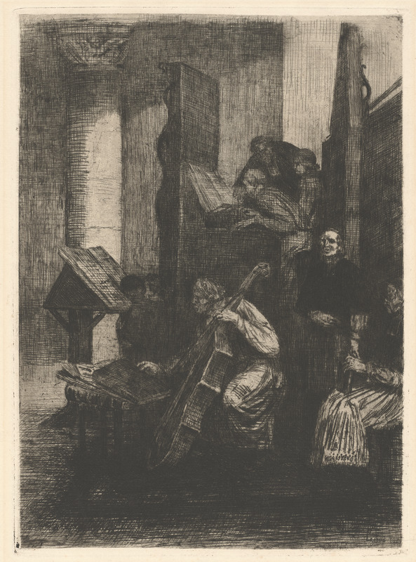 Le choeur d'une église Espagnole