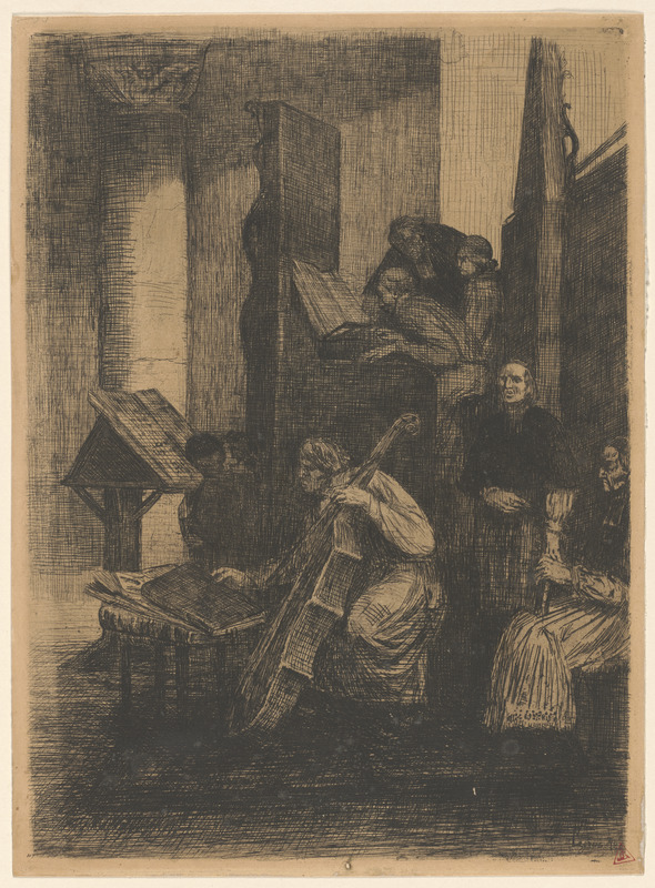 Le choeur d'une église Espagnole