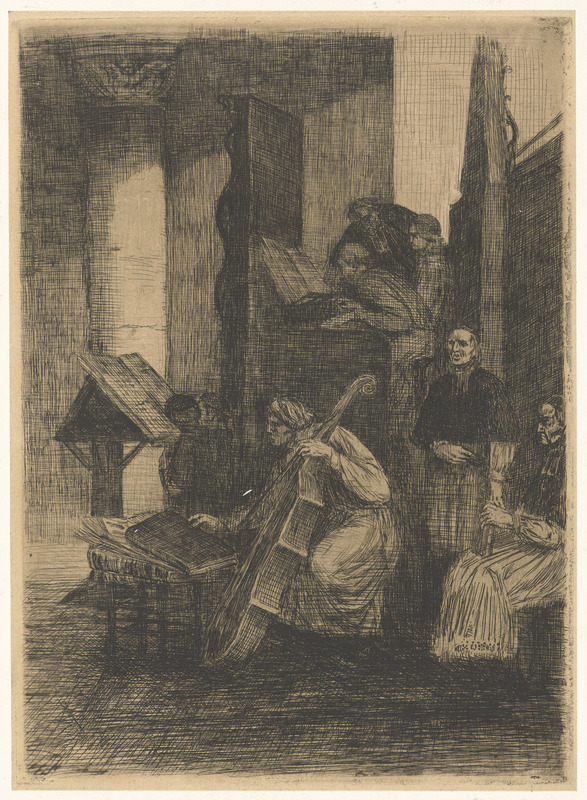 Le choeur d'une église Espagnole