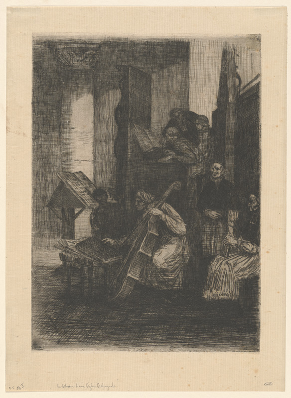 Le choeur d'une église Espagnole