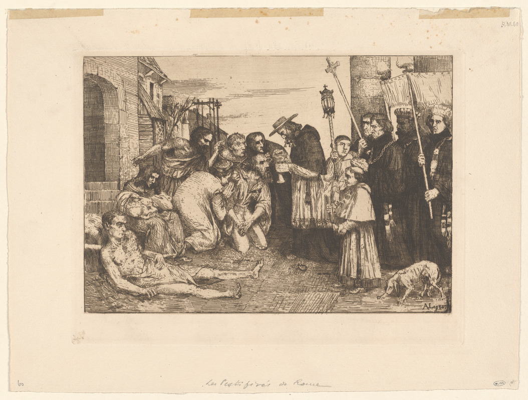 Les pestiférés de Rome