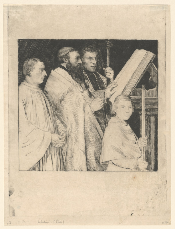 Le lutrin (1st plate)
