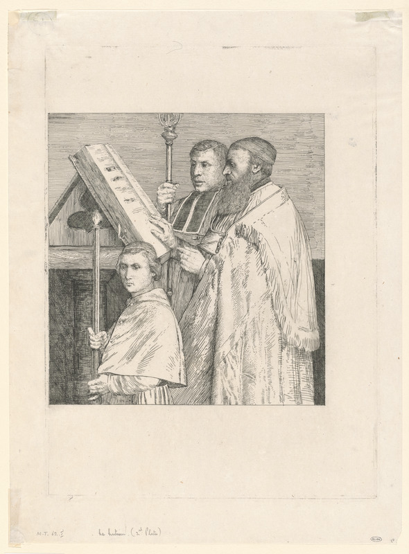 Le lutrin (2nd plate)