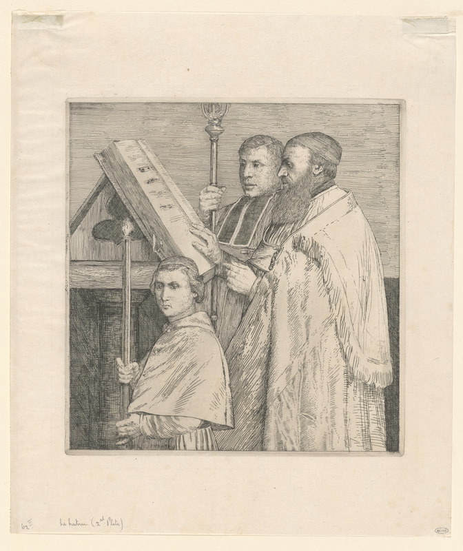 Le lutrin (2nd plate)